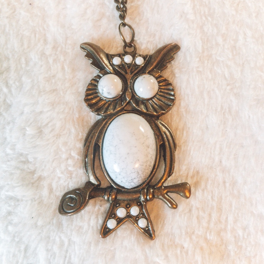 Owl necklace